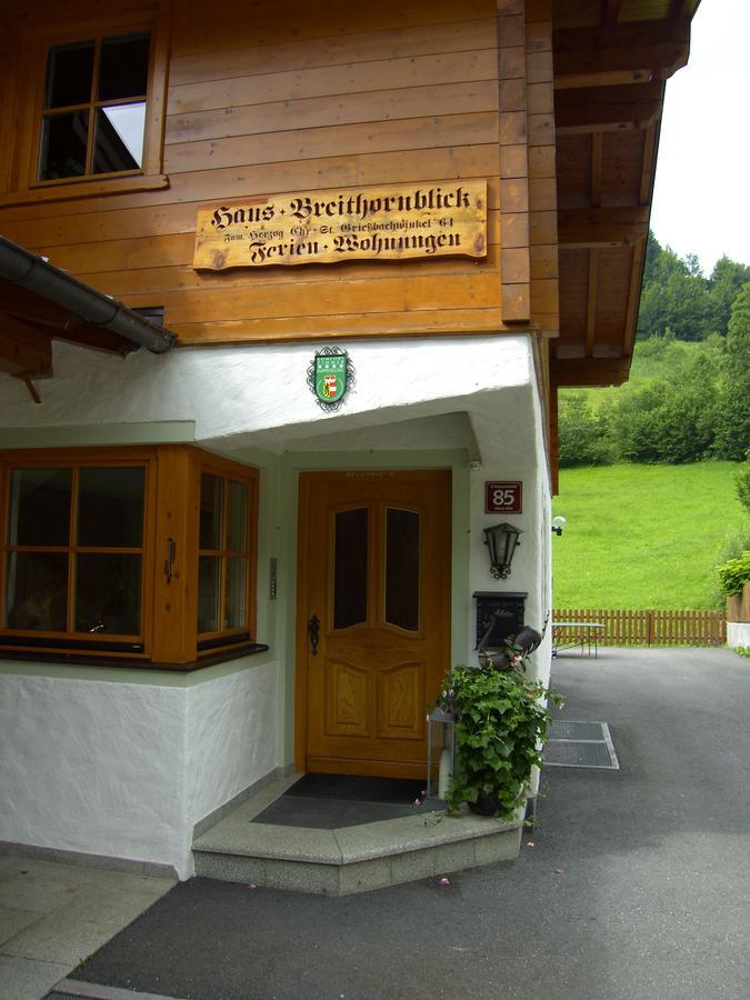 Haus Breithornblick Apartment Мария Алм ам Щайнернен Мер Екстериор снимка